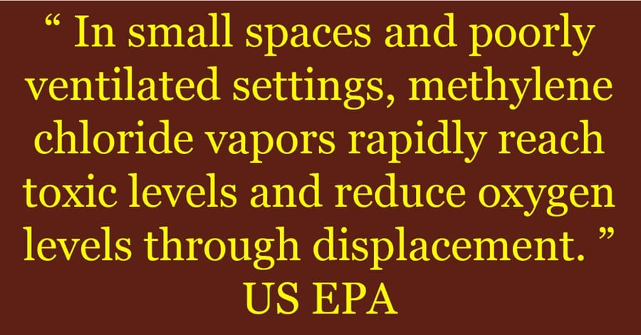 Methylene-Chloride Hazards
