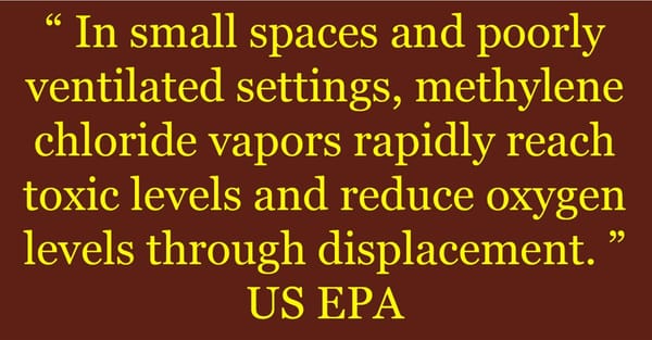 Methylene-Chloride Hazards